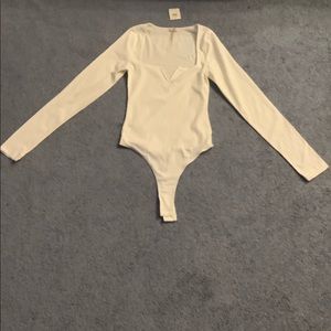 Free People Off White Body Suit